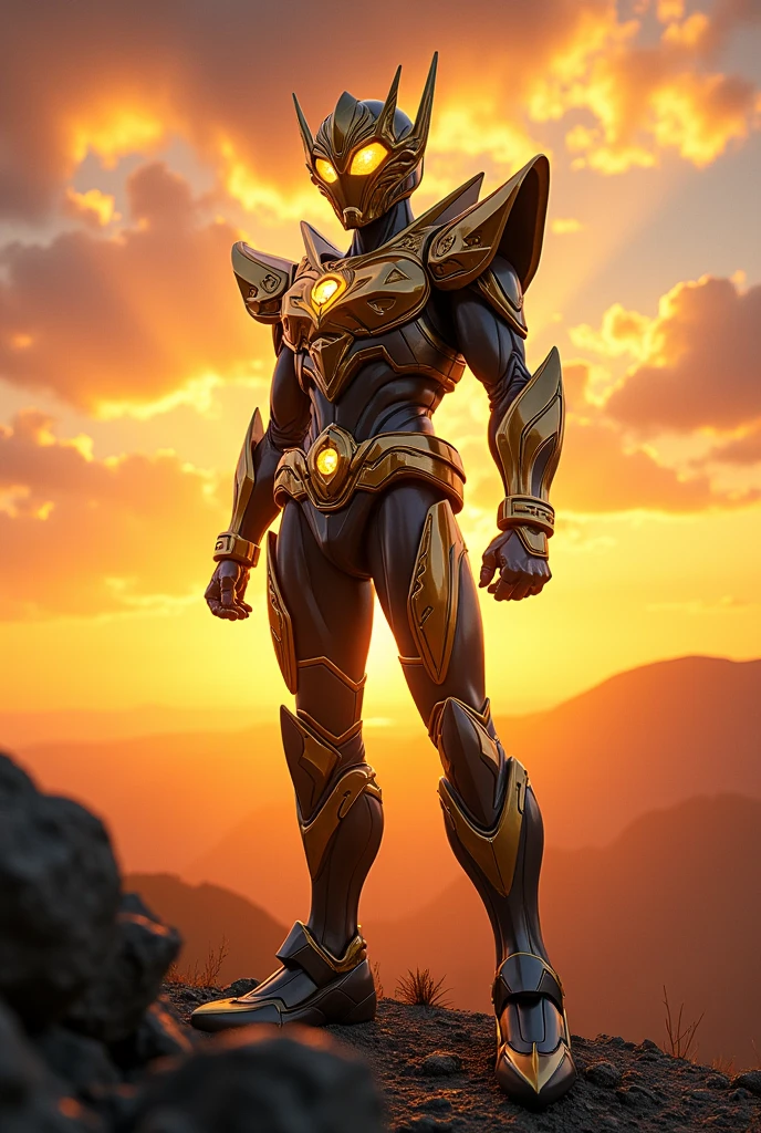 Kamen Rider Gotchard Daybreak with a more solar style