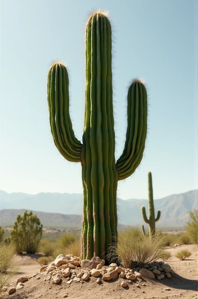 Cut cactus tree