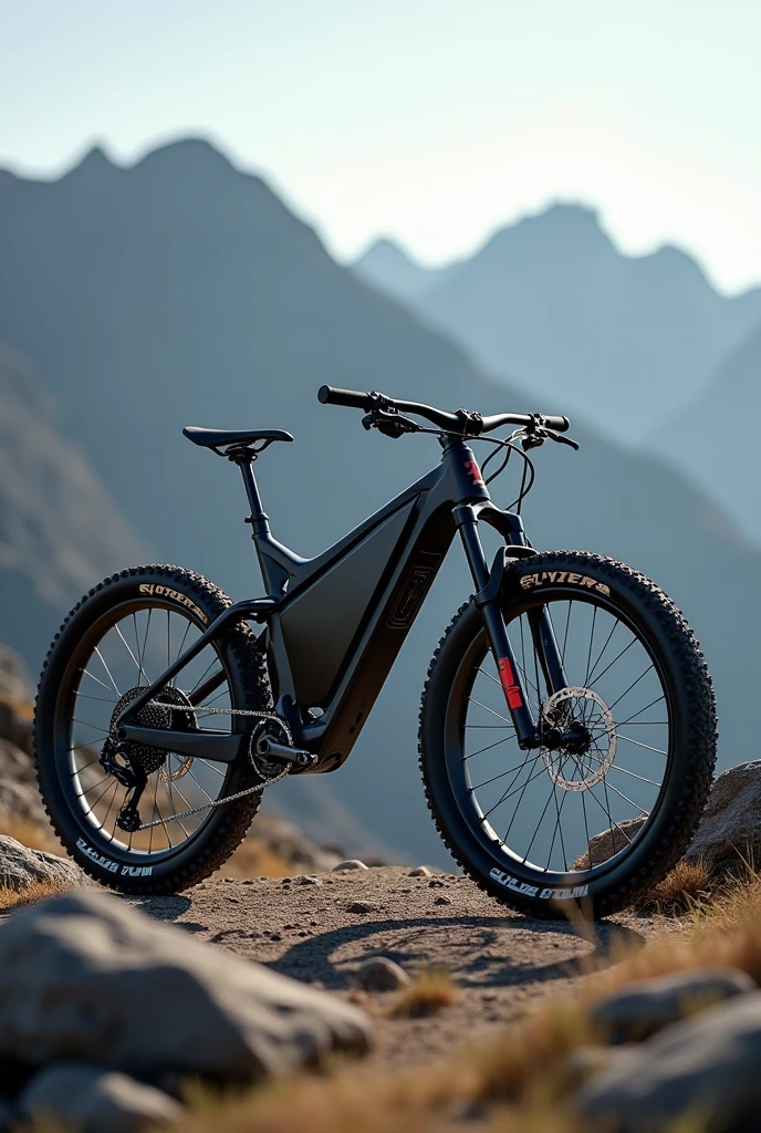 Mountain bike in Audi Sport design