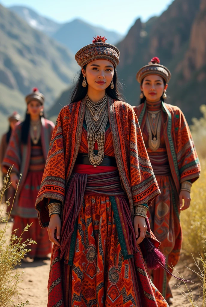 Latin American fashion of Peruvian traditions