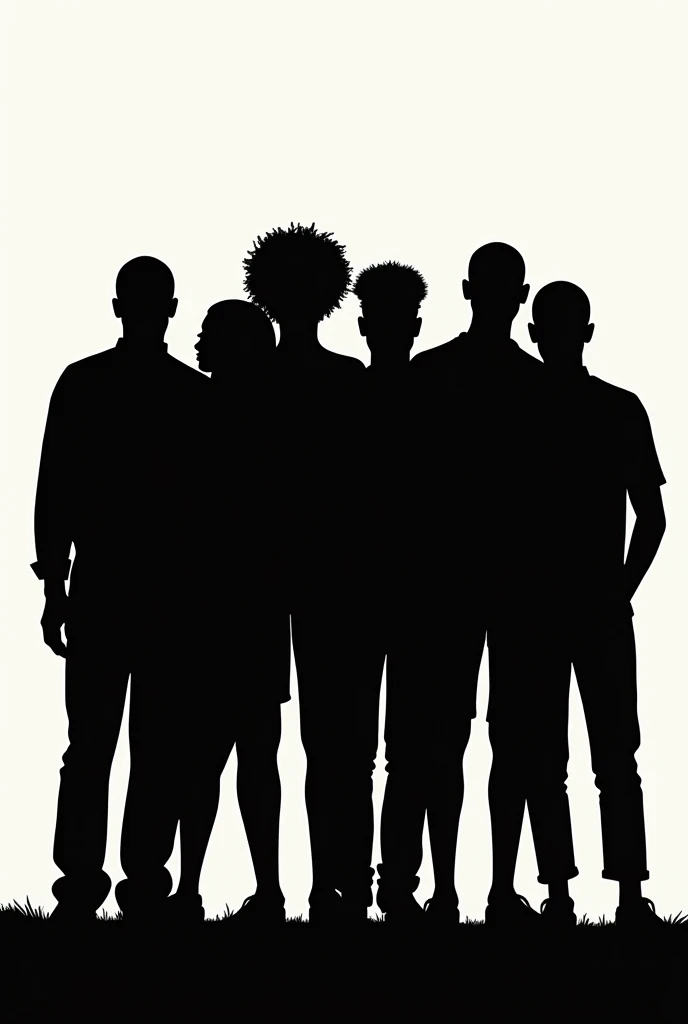 Black People Silhouette