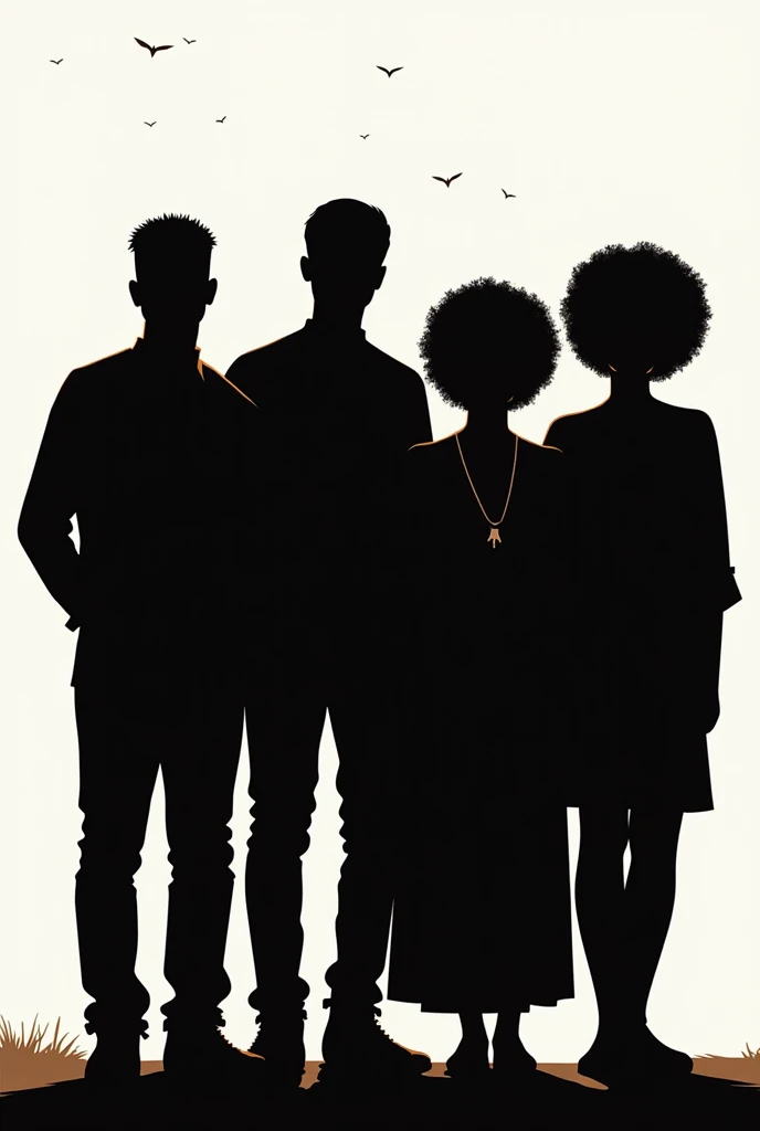 Black People Silhouette