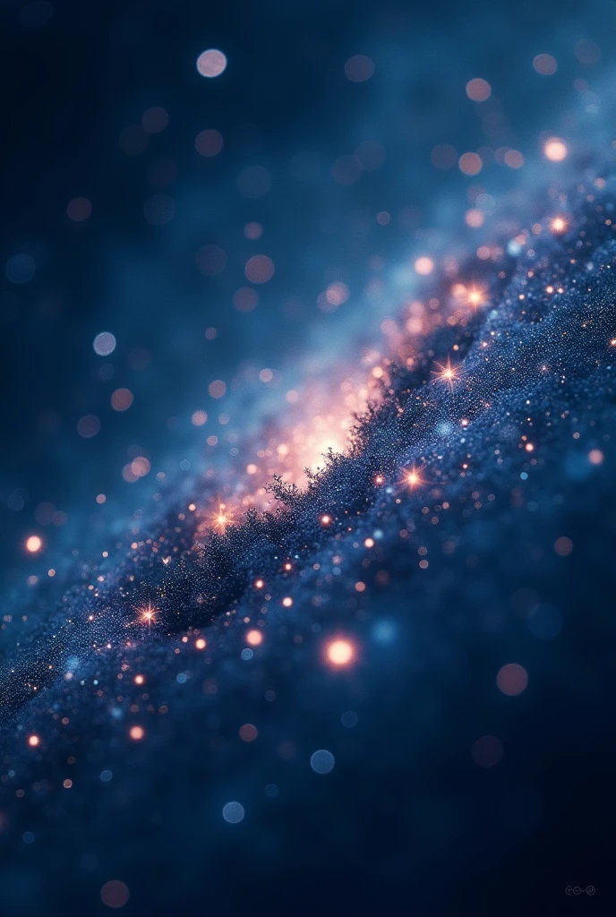 "A close-up of the night sky filled with a dazzling array of stars, each one twinkling brightly. The scene shows constellations and the moon in the distance, with a soft, silvery light spreading across the sky. The stars create a sense of magic and wonder.