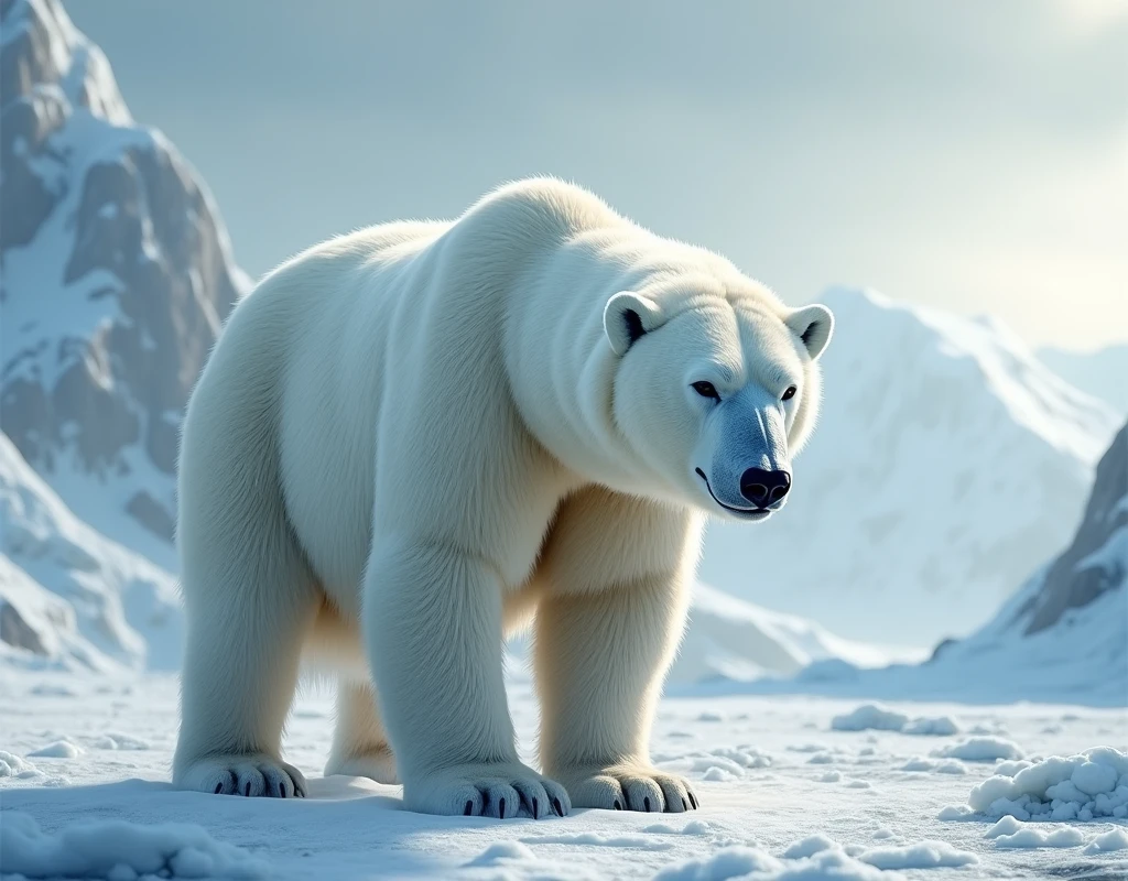We need a high quality image of a polar bear