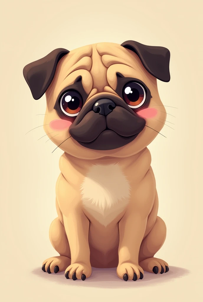 I wanted a female pug image for my cell phone wallpaper