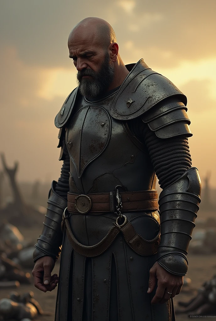 Crying warrior 
