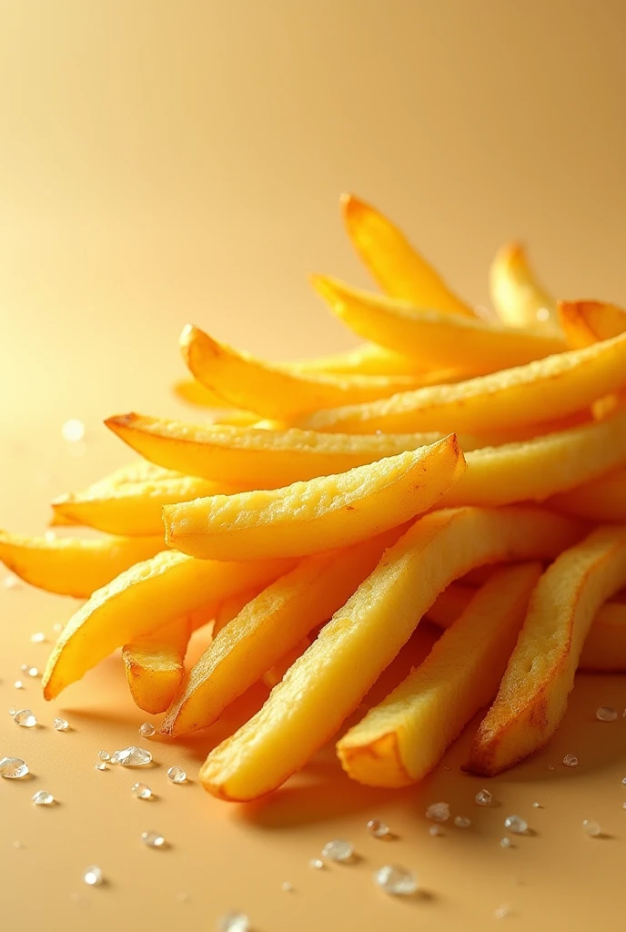 Photorealism advertising for French fries
