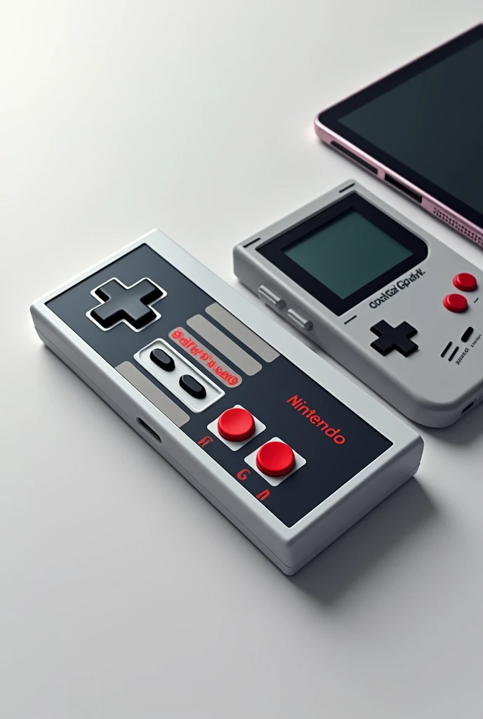 Nes control image, gba PlayStation and a laptop For YouTube cover
