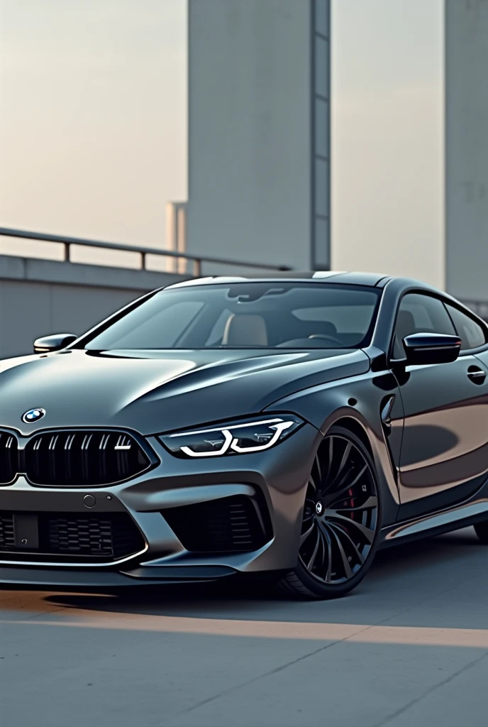Bmw m8 front and side ai image