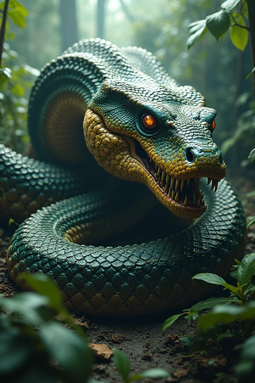 Big scary snake