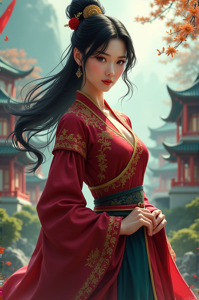 A picture of mulan from the king's honor game