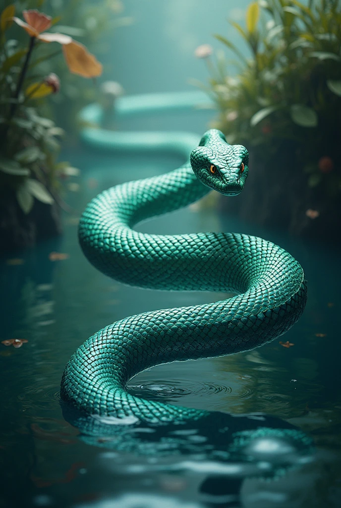 SNAKE IN THE WATER 


