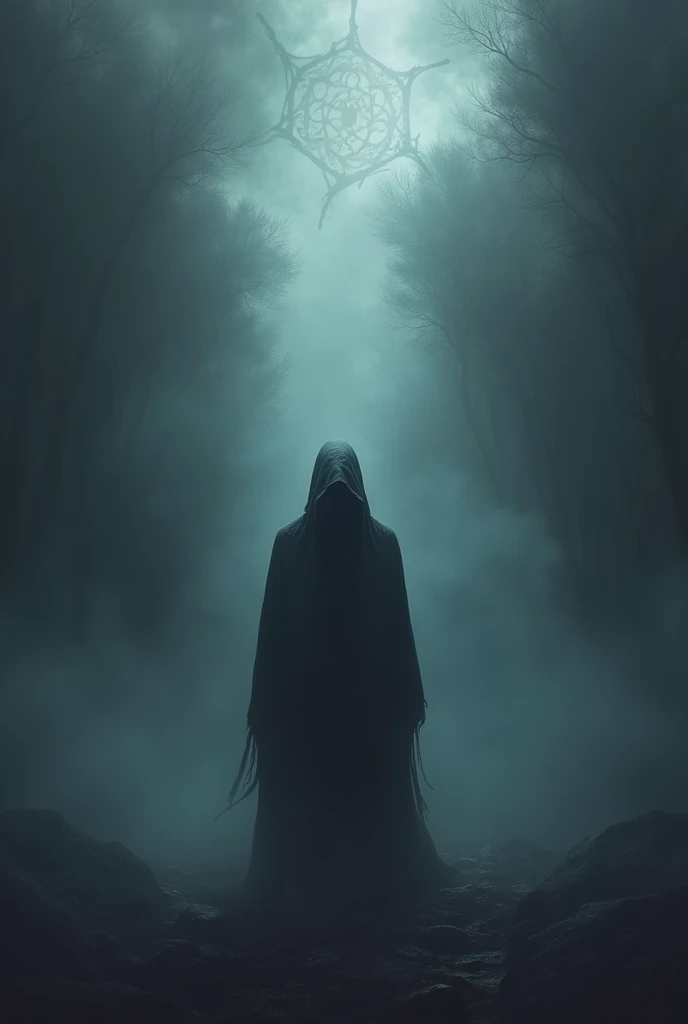 dark and mysterious album cover 
