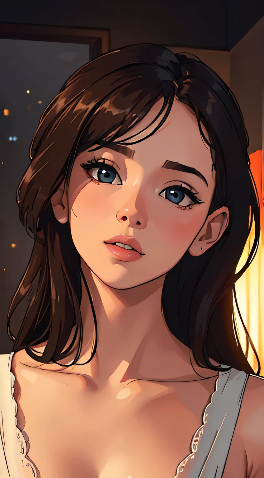 (best quality,4k,8k,highres,masterpiece:1.2),ultra-detailed,(realistic,photorealistic,photo-realistic:1.37), HDR, UHD, studio lighting, extreme detail description, professional, portraits, vivid colors, bokeh, lesbian couple, romance, women, kiss, mouth to mouth, attractive, holy shot, making out, wonderful scene, movie, lovely kiss, room together, cute, showcasing.
Notice:The prompt here starts with"woman"and"Woman kissing"For the theme,Matches the given topic description,Added detailed description。