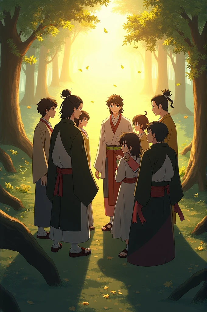 The reunion of the pillars of kimetsu no yaiba