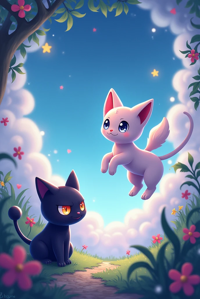 Make Mew from Pokemon by seeing a Pokemon Gengar in love