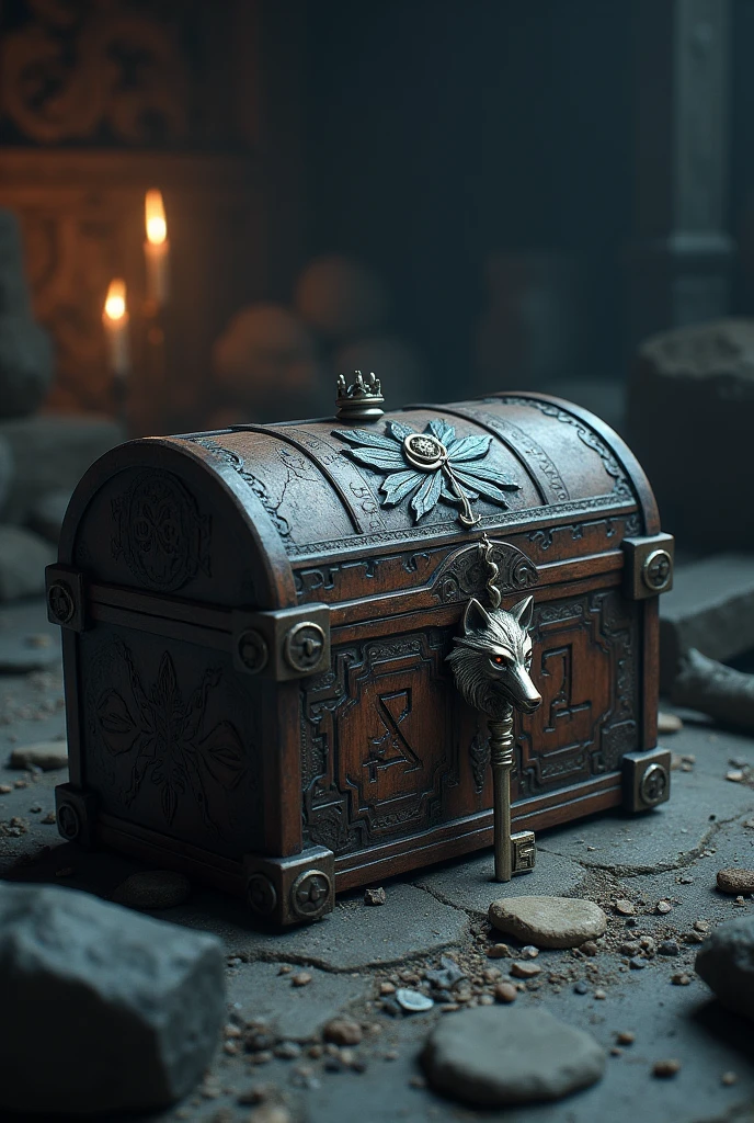Lokar safe with wolf shape key in it