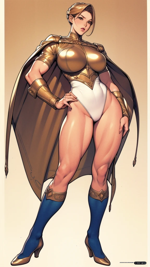 (SFW:1.3),Hot milf，solo，（Masterpiece:1.3），thick thight，upper legs，Wide buttock，short detailed hair，curlies，smile，cheerfulness，（Blue lace apron：1.2, tight clothes），parted lips，gigantic cleavage breasts，8k，((perfect hairy Armpits:1.2))，Large curved hips，bend down pose，Stick out a very long tongue，Fleshy figure，with perfect legs，Hypertrophic，Detailed lipouth drool,Wrinkles，Eyes look at the viewer，A shy look，Blushing aunt，Two braids，Smooth skin，Very meticulous clothes，Intriguing set，extremely high detail，A detailed face，Gloss on lips，bronze，bedridden，super breasts，Feminine and colorful