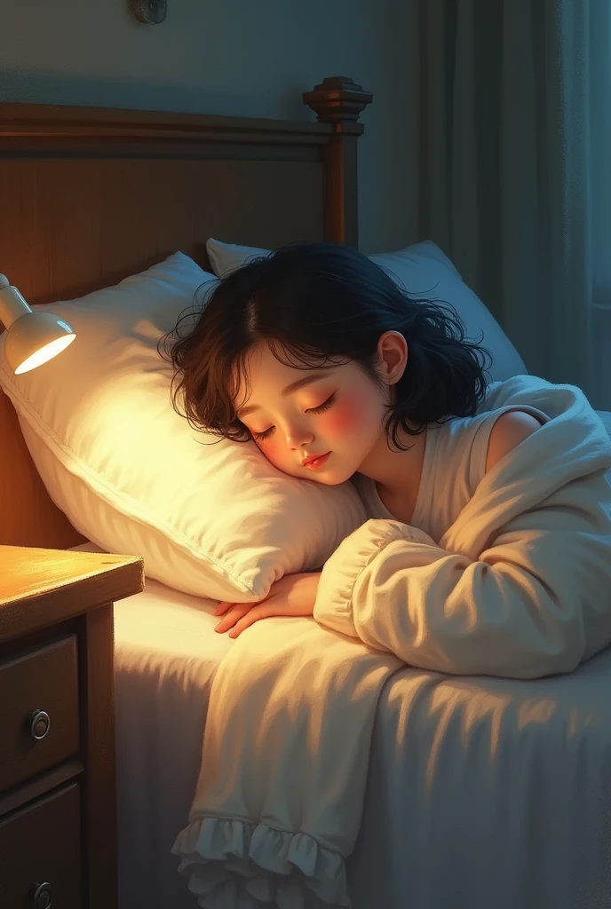  Life is uncertain, but if I have a pillow, I will definitely sleep.