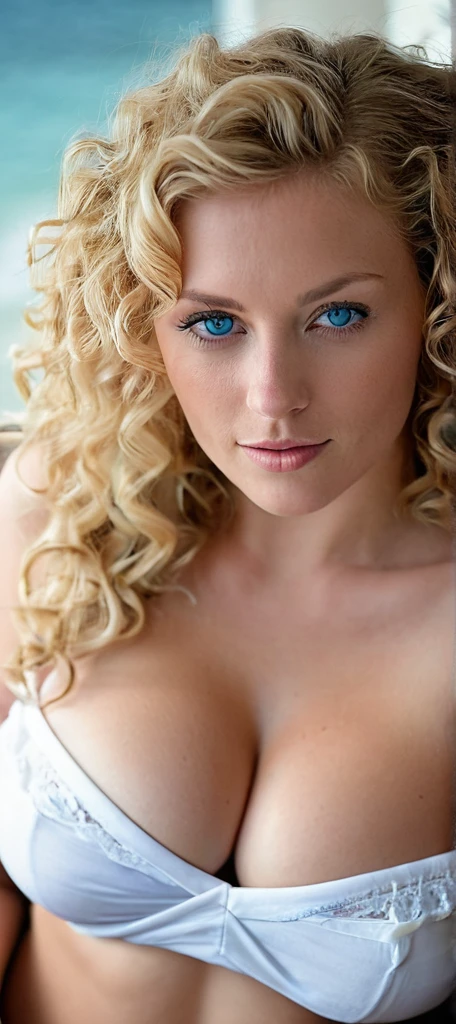 night, female, relaxed, backlit, (Deep Focus), contrast, (f_stop 2.8), (focal_length 35.0) f/2.8, 35mm focal length, analog photo, silhouette, spotlight, (leotard), (((posing kneeling))), (leaning forward) showing her face and (cleavage:1.15), a beautiful perky Scandinavian woman, pale skin, highly detailed face, ultra detailed oiled imperfect skin, long platinum blonde kinky hair, blue piercing eyes, (lustful facial expression, lusty, lascivious:1.3), dark background, warm colors, RAW candid cinema, 16mm, color graded portra 400 film, remarkable color, ultra realistic, captured on a (Fujifilm X-Pro3) / (f_stop 16.0), (focal_length 24.0), very small pendant on fine necklace, highly realistic, realistic, masterpiece, absurdres, intircate, highly detailed, detailed, high quality, best quality, highres, photo_(medium), reality, dimly lit, low light, dim, dark, 8k, cinematic lighting, volumetric lighting, dim lighting, professional photography, perfect eyes, detailed hair
