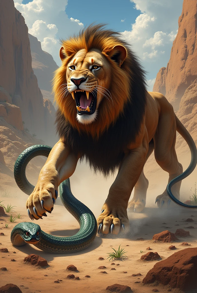 Lion snake one win