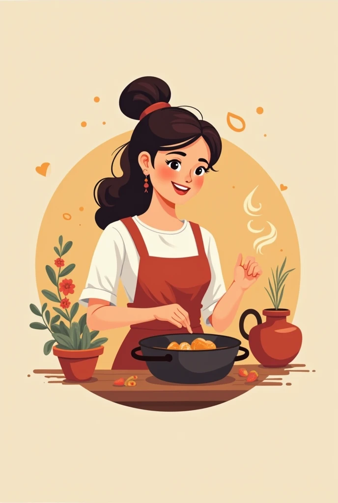 Mom cooking logo