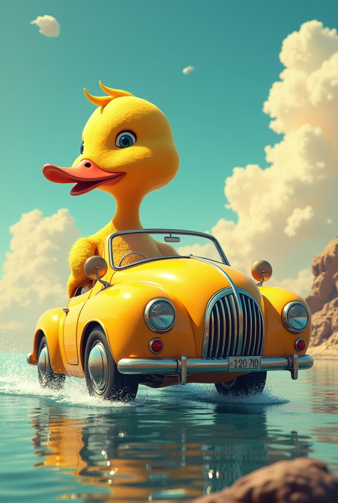 Draw me a picture , duck car