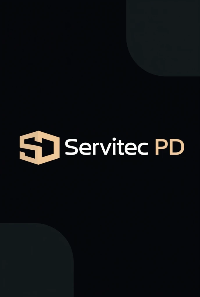 ServiTec PD Lettering Logo