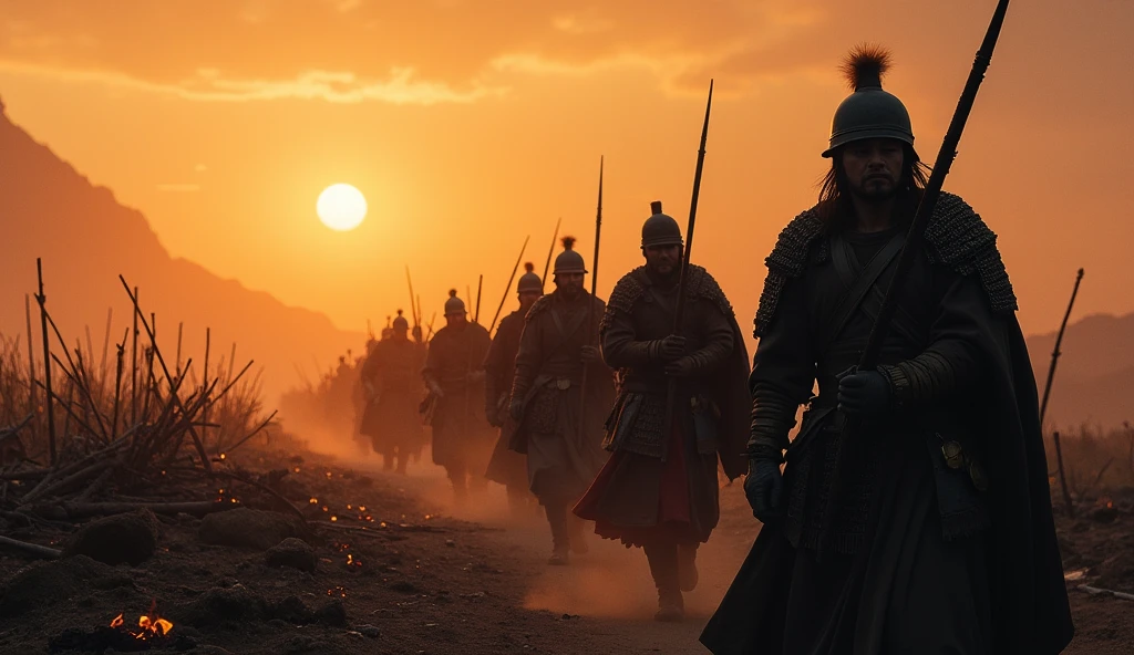 As the sun set, the Mongols withdrew, their casualties heavy.