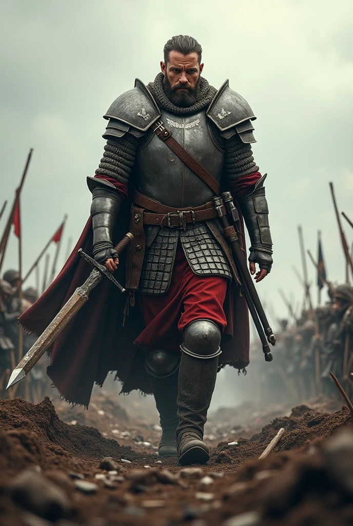 I am the warrior in action who defends his home and his freedom in battle where you can see all the wounded from the battle that is taking place. The atmosphere is one of sadness and death, suffering for the defeated and for the vanquished. , The message I want to leave is that freedom is really, really earned. ,48k rule of thirds