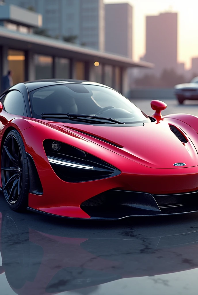Draw me a picture , strawberry supercar