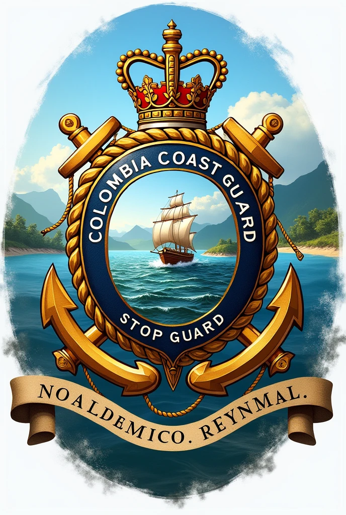 Colombian Coast Guard Shield 