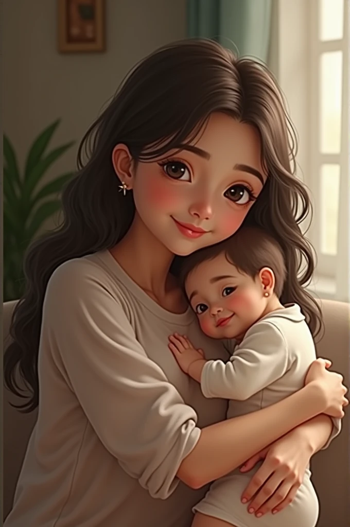 a mother
