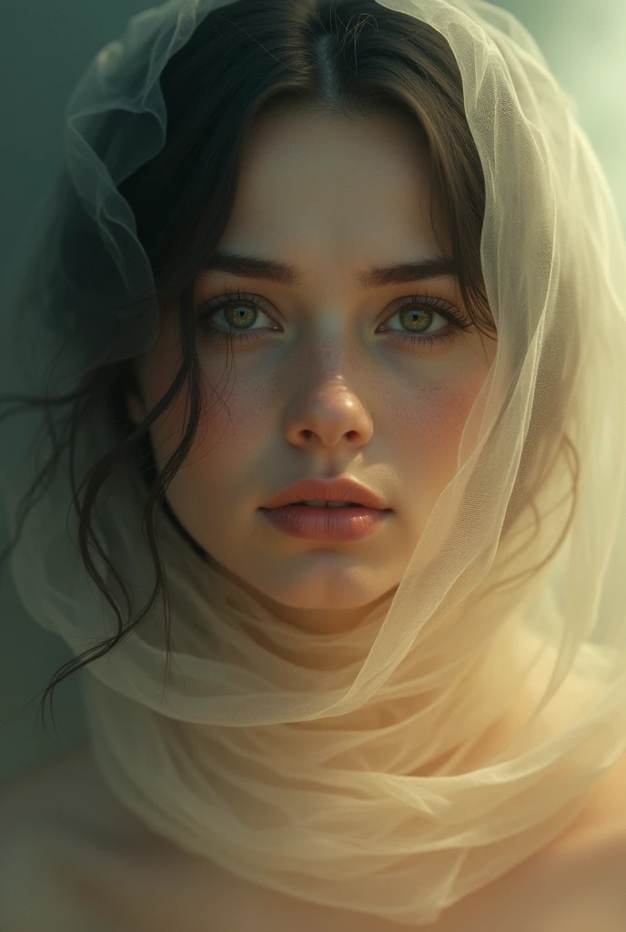 I am her lost dream that is within her path searching for freedom and that appears in this beautiful portrait full of emotions and messages that are seen in this image, her eyes of faith are present in her , The message I want to say is that I really exist, very real, in this dimension of reality., 48k rule of thirds atmosphere of nostalgia colors of hope but above all of faith 3d