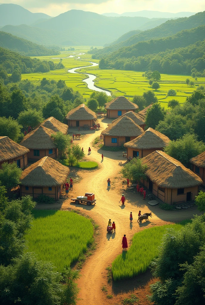 Beautiful andhra pradesh village