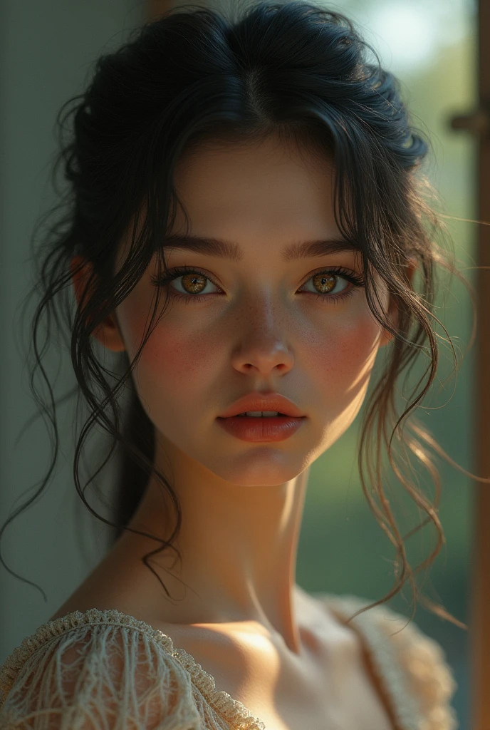 A woman