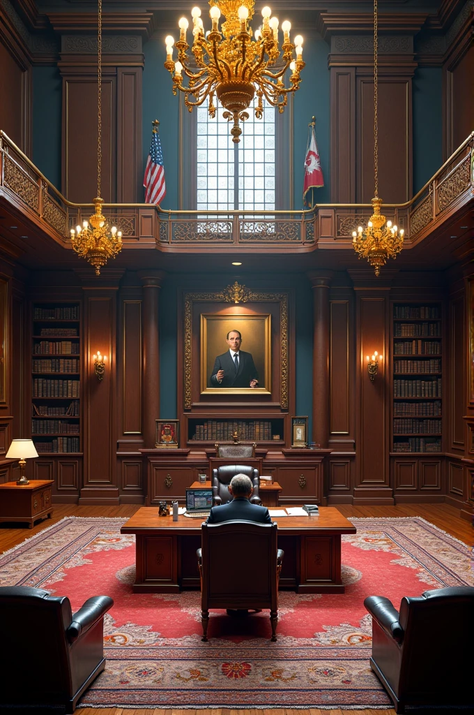 Chief minister office room