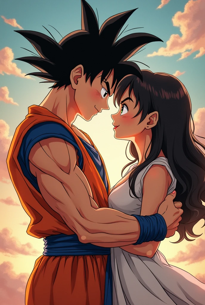 goku x litter (sexual relations) 