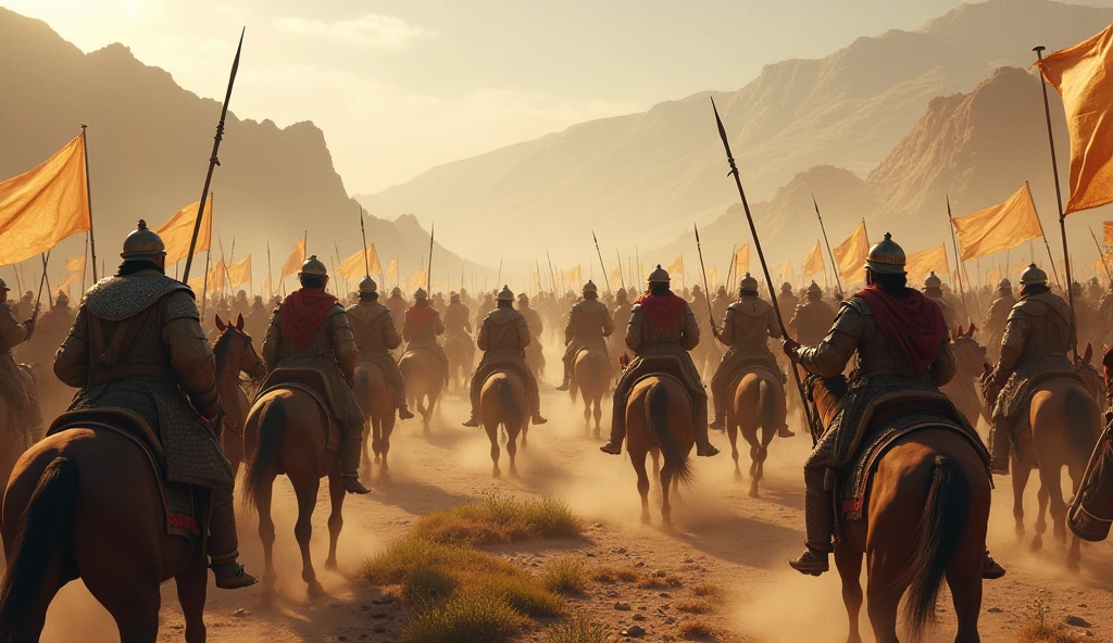 Will the Sultan's army prevail, or will the Mongols ultimately conquer the Muslim Empire?