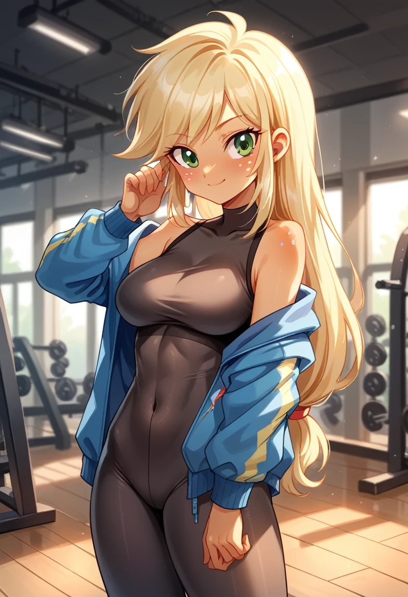Eqg y bodystocking . Rainbow dash . On at the gym. Applejack