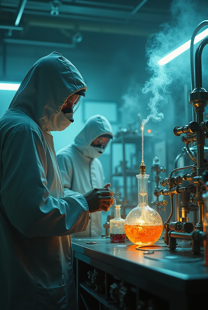 drug synthesis in the laboratory