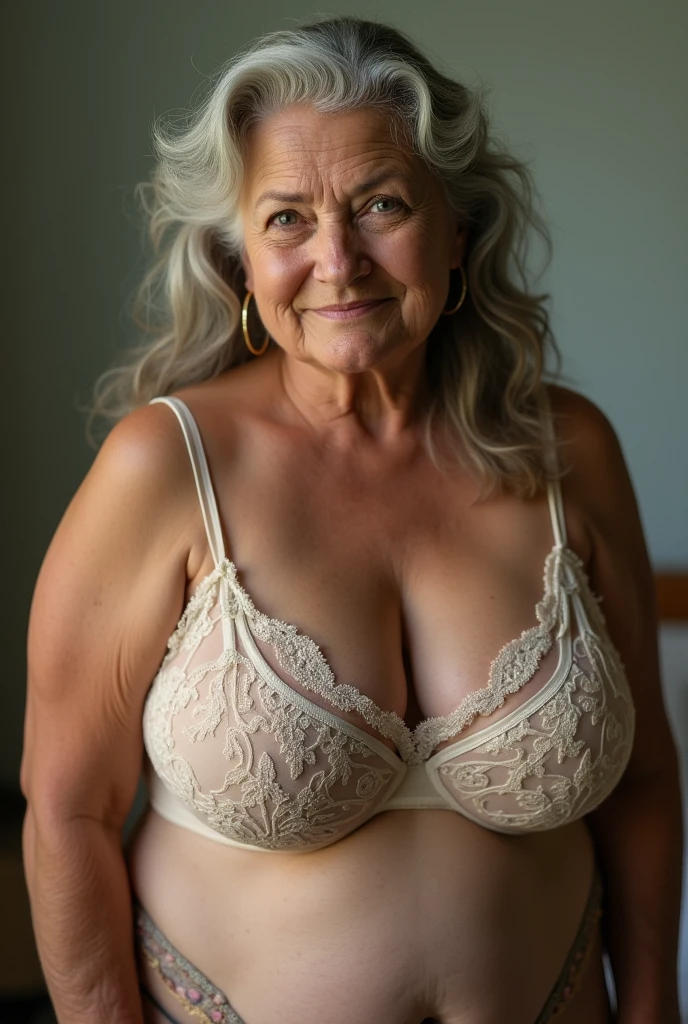 Granny nude curvy