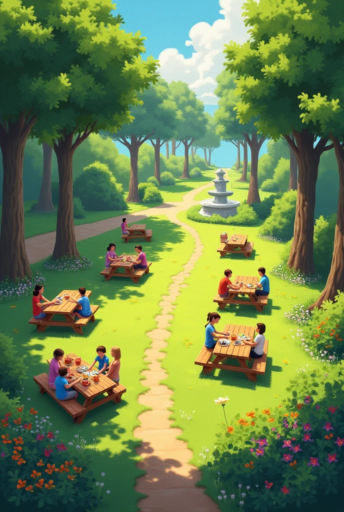 Parks/Open Area (Picnic Area, Tables and chairs)