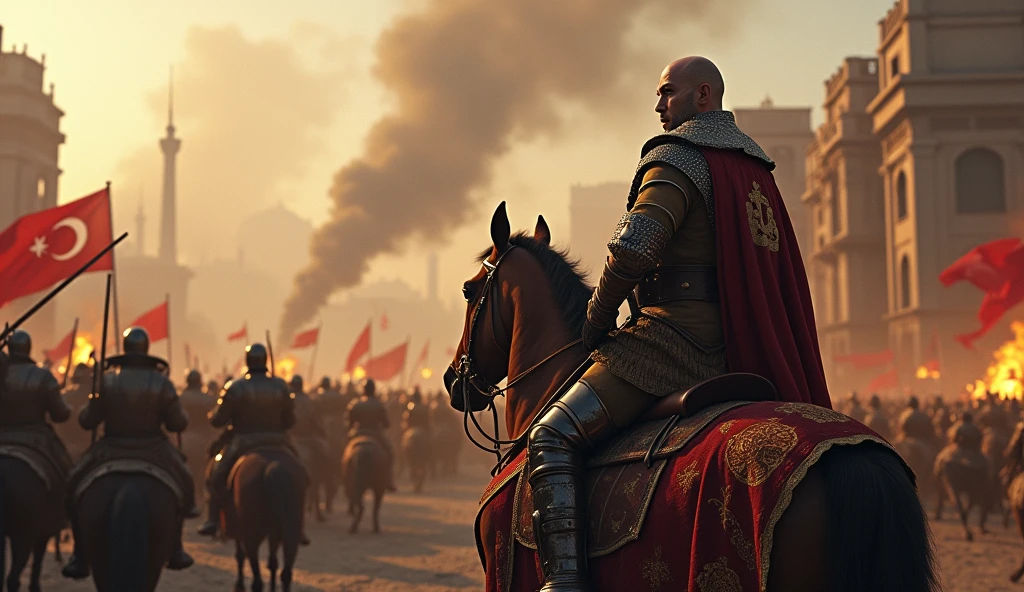 sultan osman in borsa battle sieage