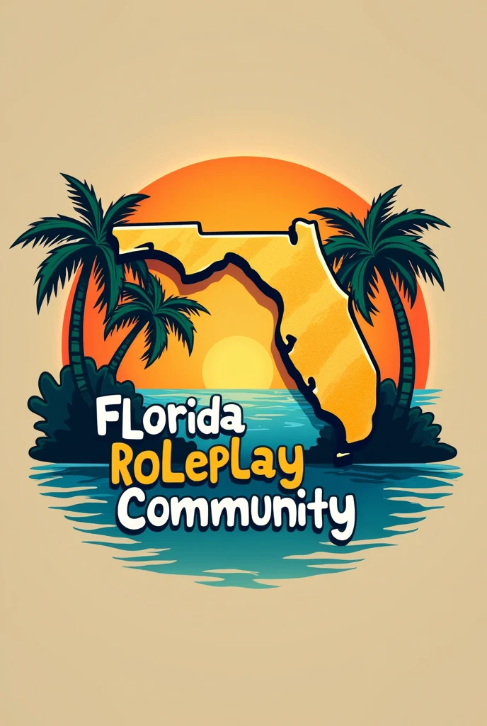 Florida Roleplay Commuity logo with the words Florida Roleplay Commuity