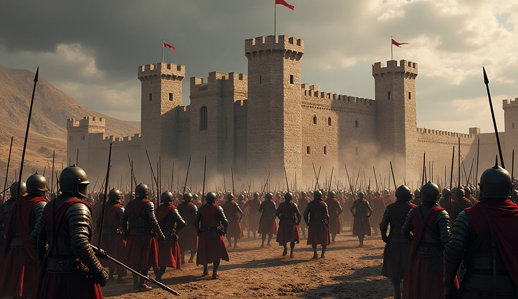 sulatan osman borsa castle sieage the weapon.