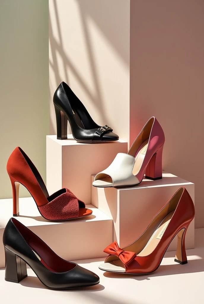 Generate a pic for a shoe business called sole society