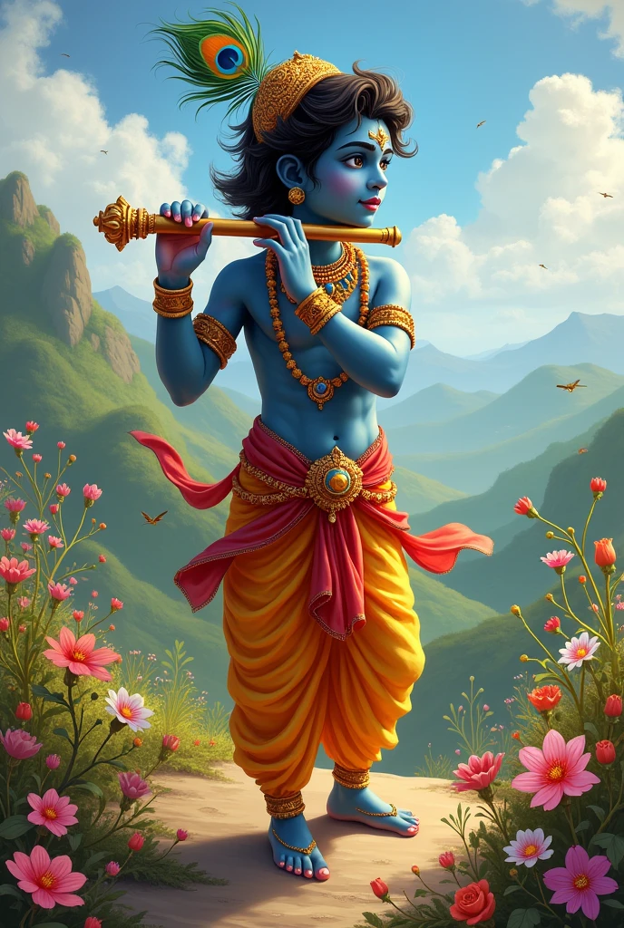 Lord Krishna wishes happy janmashtami