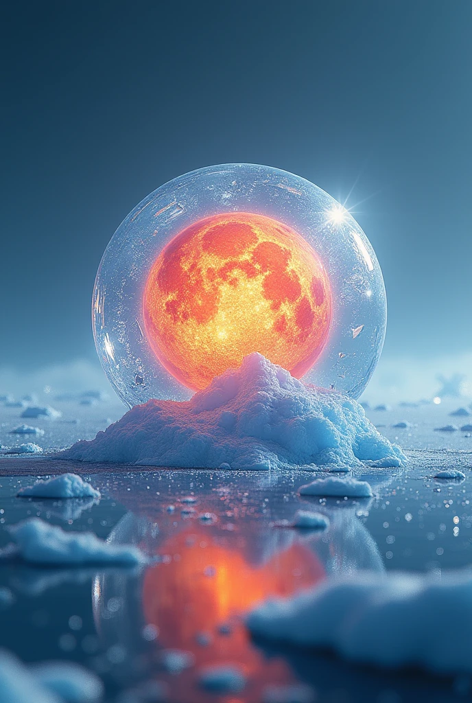 **ice sun ultra 4k image 