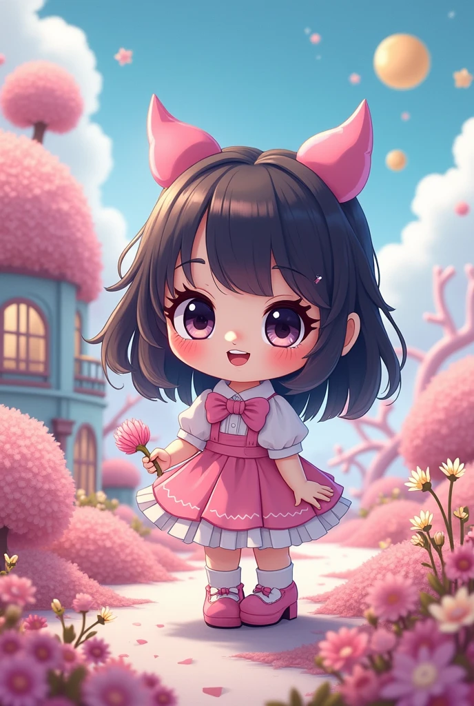 Melanie martinez anime chibi style